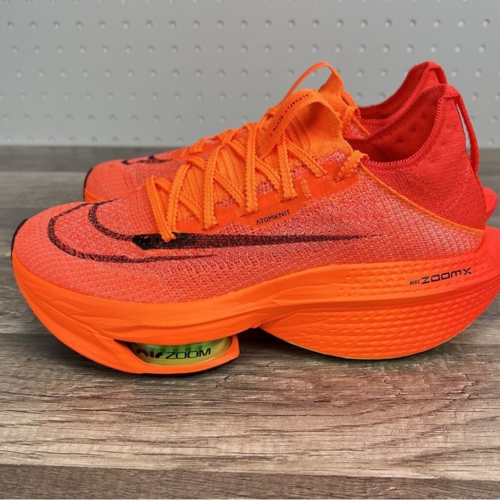 Nike ZoomX Orange Running Shoes